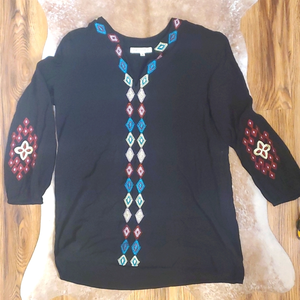 Cowgirl Tuff - Western Aztec -  Angel + Premium Blouse